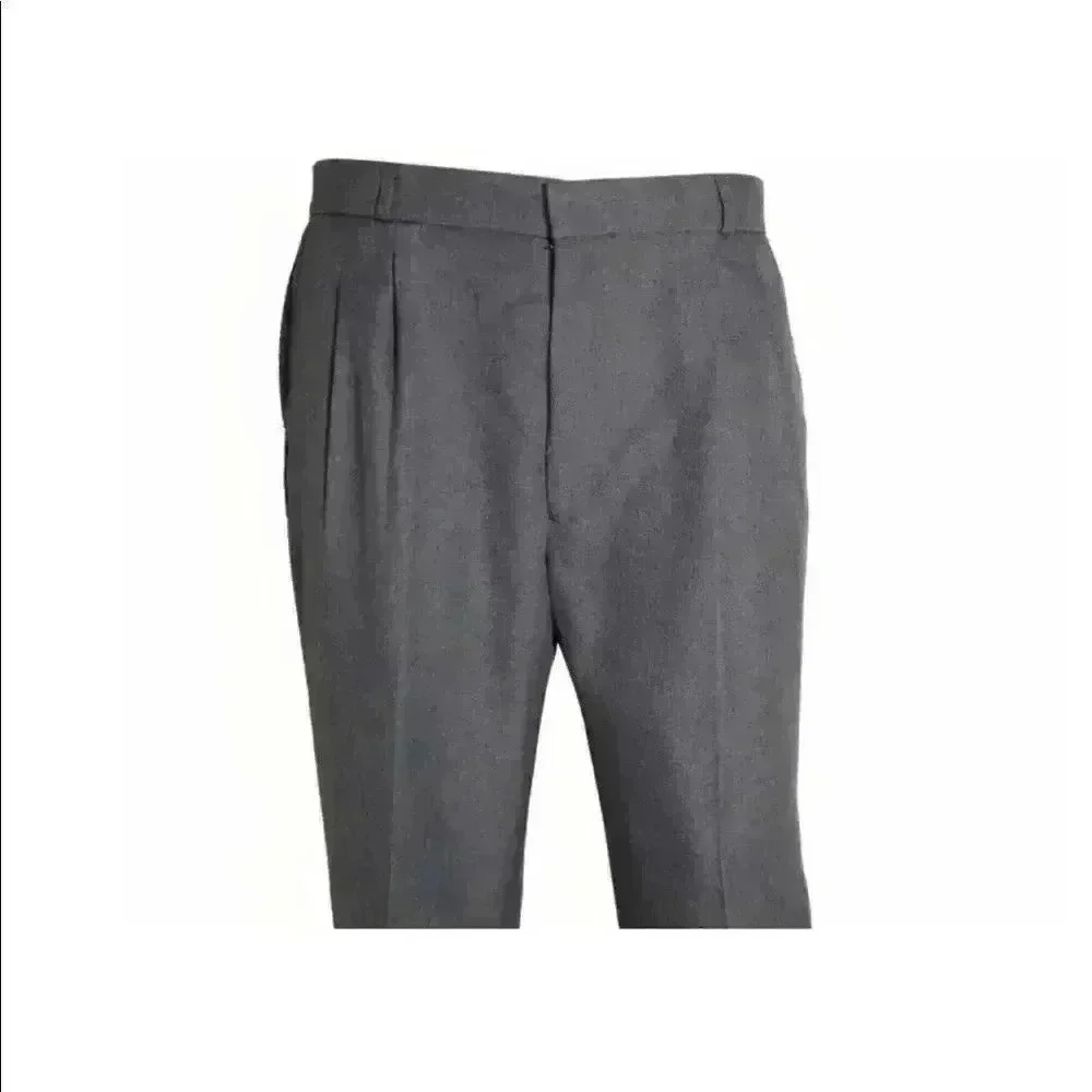 Men’s Grey Flannel Trousers - Picture 1 of 2
